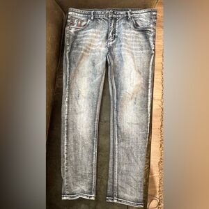 Gucci Faded Gray Slim Jeans